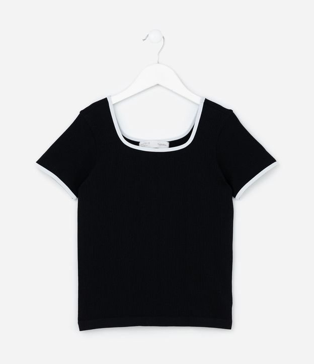 Remera Infantil Seamless Acanalada - Talle 5 a 14 años 2