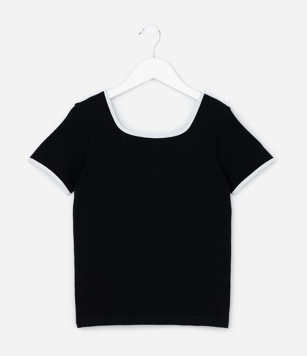 Remera Infantil Seamless Acanalada - Talle 5 a 14 años 3