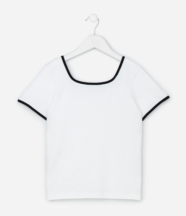 Remera Infantil Seamless Acanalada - Talle 5 a 14 años 3