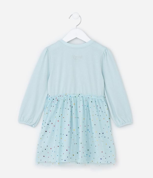 Vestido Infantil en Tule con Estampa Bluey - Talle 1 a 5 años 2