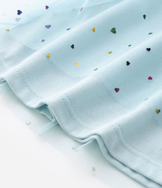 Vestido Infantil en Tule con Estampa Bluey - Talle 1 a 5 años 4