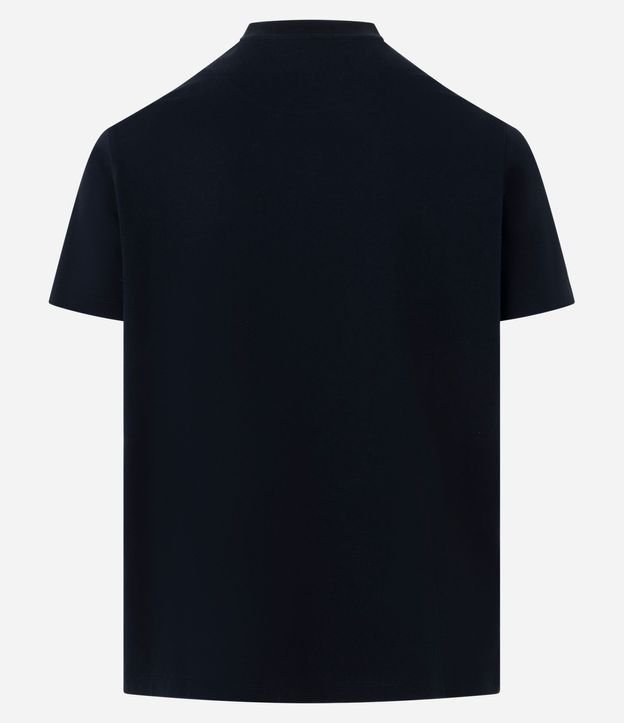 Remera Casual en Algodón con Cuello Redondo 3