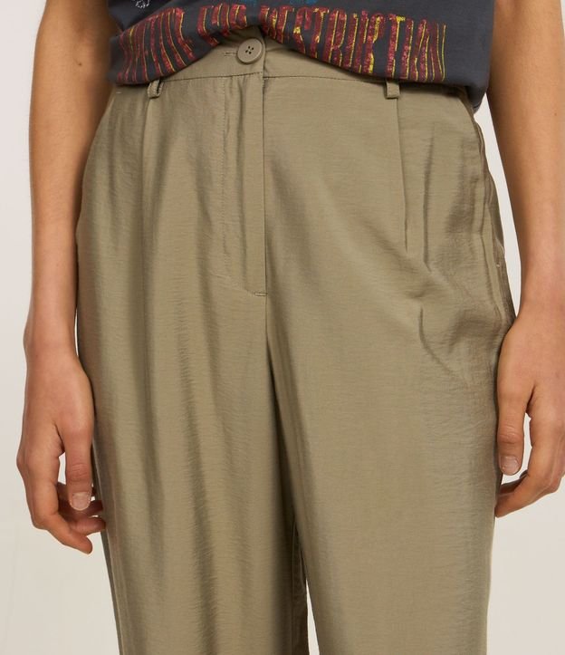 Pantalón Recto en Sastrería con Bolsillo 4