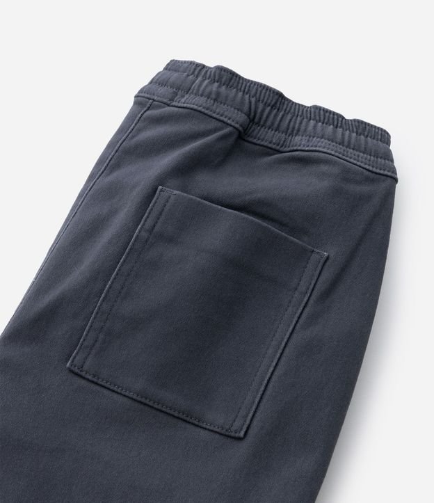 Pantalón Infantil Jogger en Sarga con Bolsillo Cargo - Talle 5 a 14 años 6