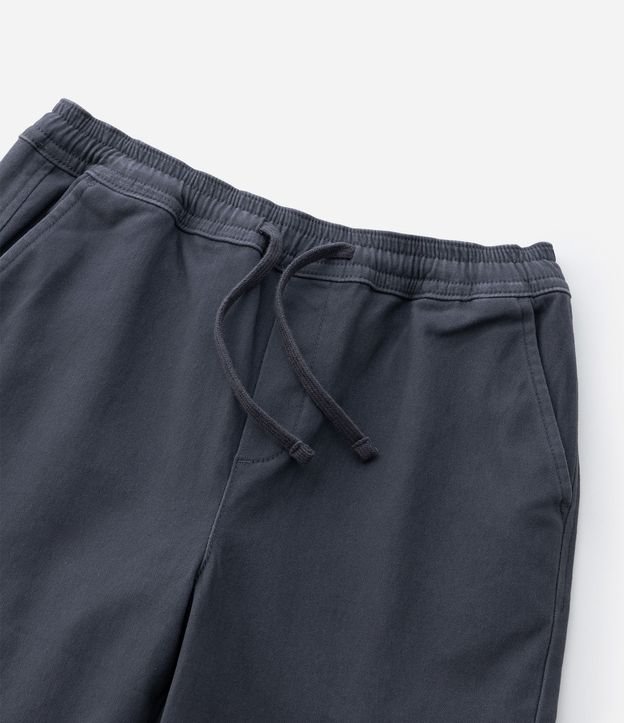 Pantalón Infantil Jogger en Sarga con Bolsillo Cargo - Talle 5 a 14 años 7