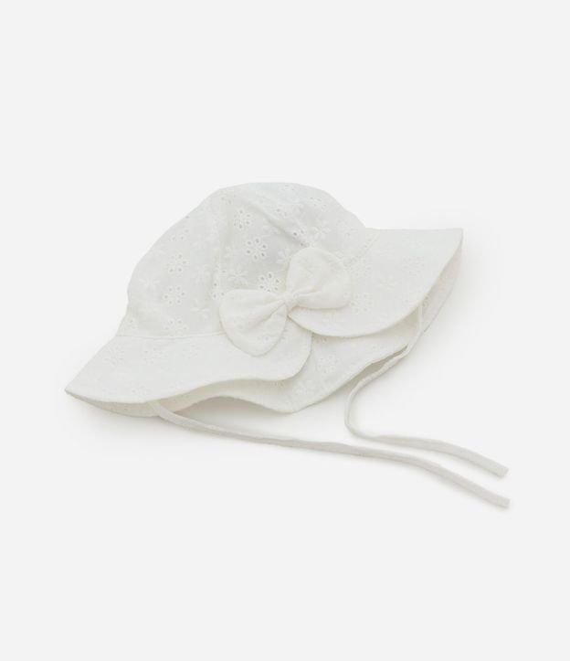 Sombrero Infantil con Moña y Textura - Talle único