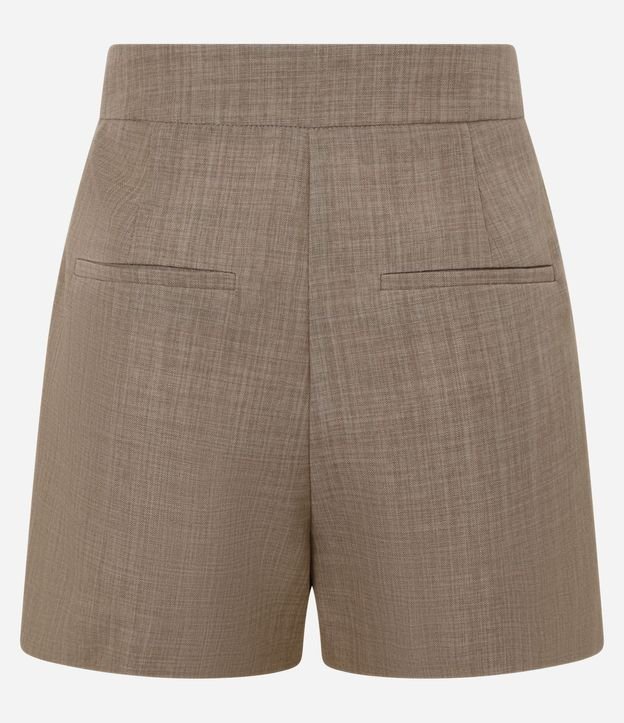 Short Pollera Sastrería con Pliegues Delanteros 11