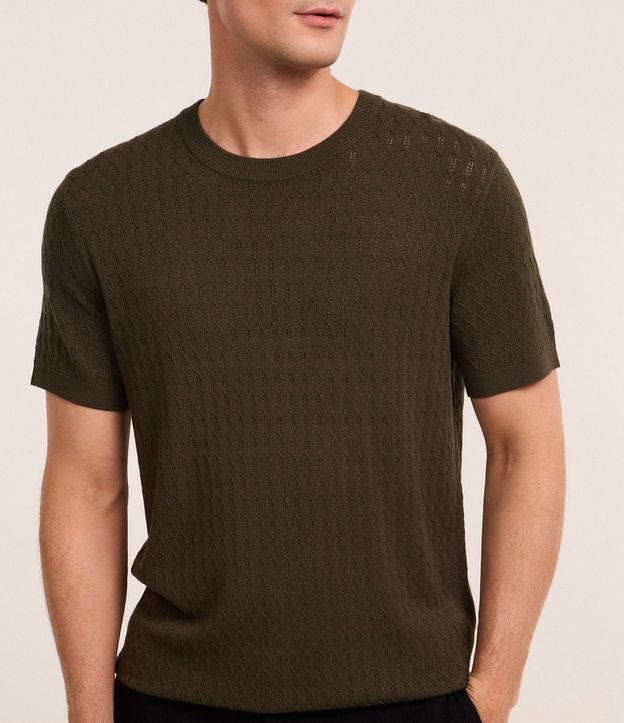 Remera en Viscosa con Textura Zig Zag 3