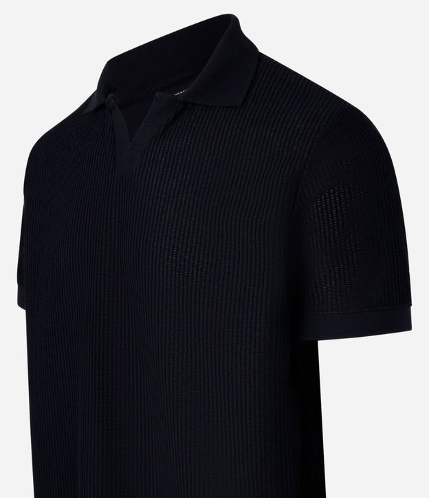 Camisa Polo Regular en Algodón con Textura 7