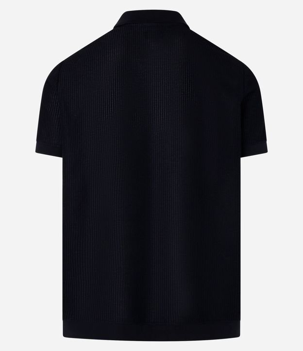 Camisa Polo Regular en Algodón con Textura 8