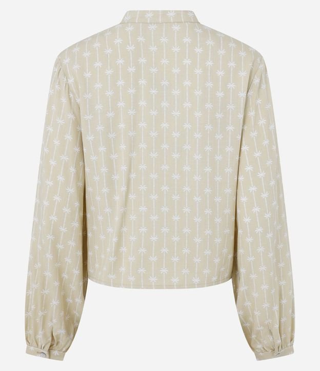 Camisa en Viscosa con Cuello Padre y Botones 6