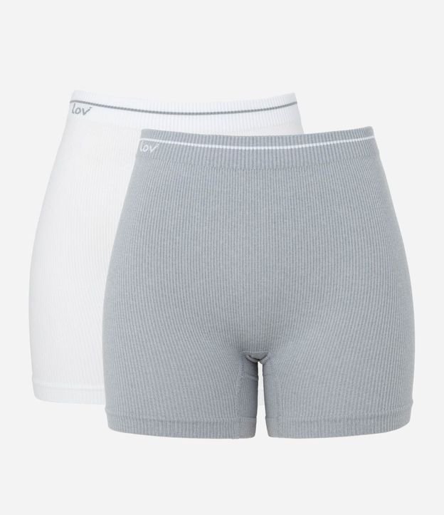 Kit 02 Bombachas Boyshort en Microfibra sin Costura