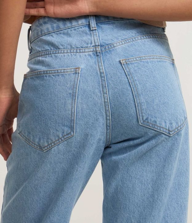 Pantalón Cropped Reta Jeans con Lavado Clássica 6