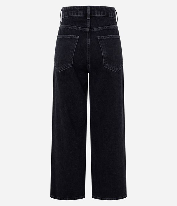 Pantalón Cropped Reta Jeans con Lavado Clássica 6