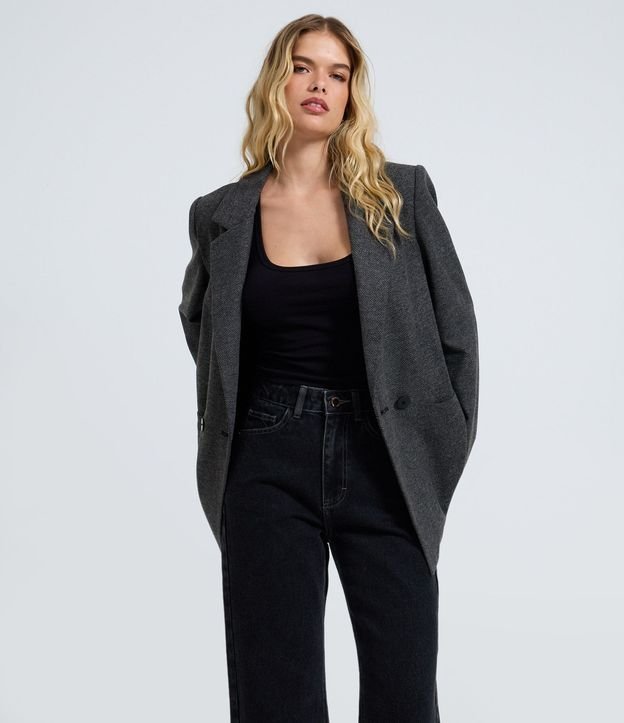 Pantalón Cropped Reta Jeans con Lavado Clássica 2