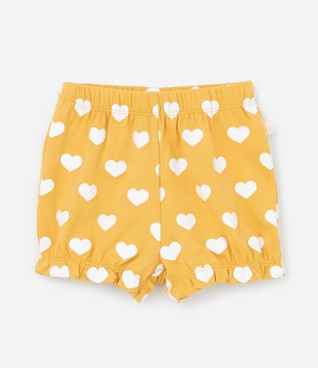 Conjunto Infantil con Estampa de Corazones y Abejas - Talle 0 a 18 Meses 5