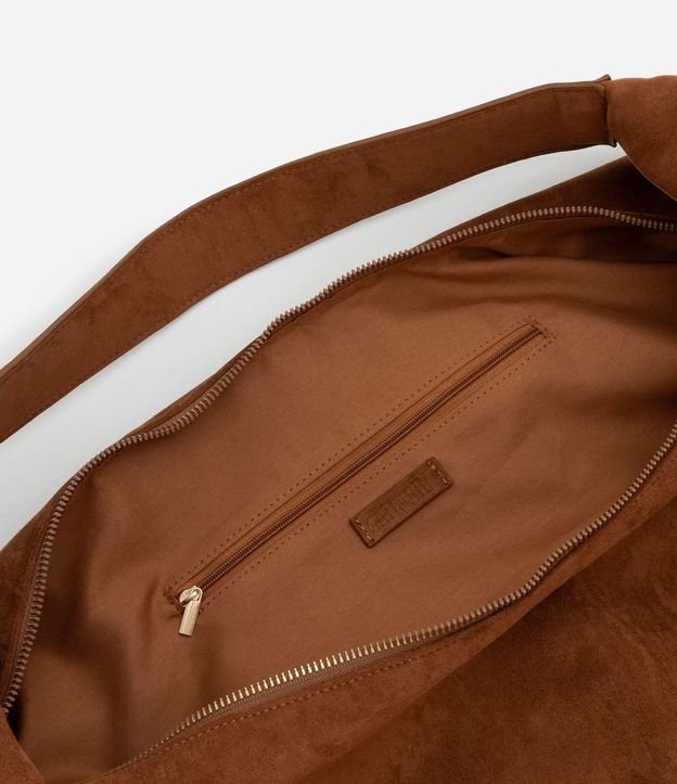 Cartera Hobo Gamuza con Bretel Ancho 5