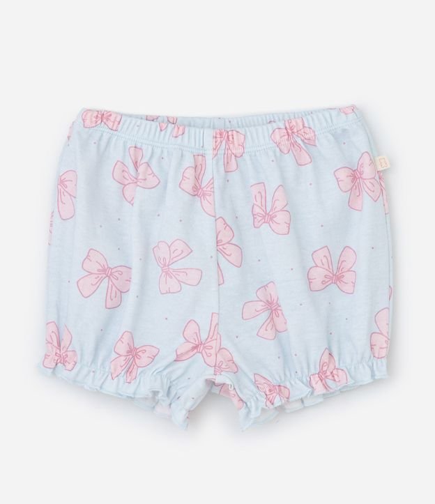Conjunto Infantil con Estampa de Lazos y Bolsillo de Animalito - Talle 0 a 18 Meses 5