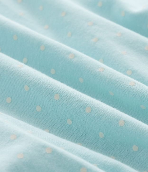 Vestido Infantil con Estampa de Lunares Osos y Bombacha - Tam  0 a 18 meses 6