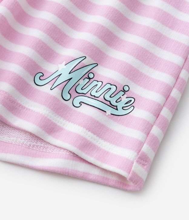 Conjunto Infantil con Estampa Minnie y Margarita y Rayas - Talle 1 a 6 años 12