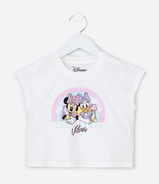 Conjunto Infantil con Estampa Minnie y Margarita y Rayas - Talle 1 a 6 años 2