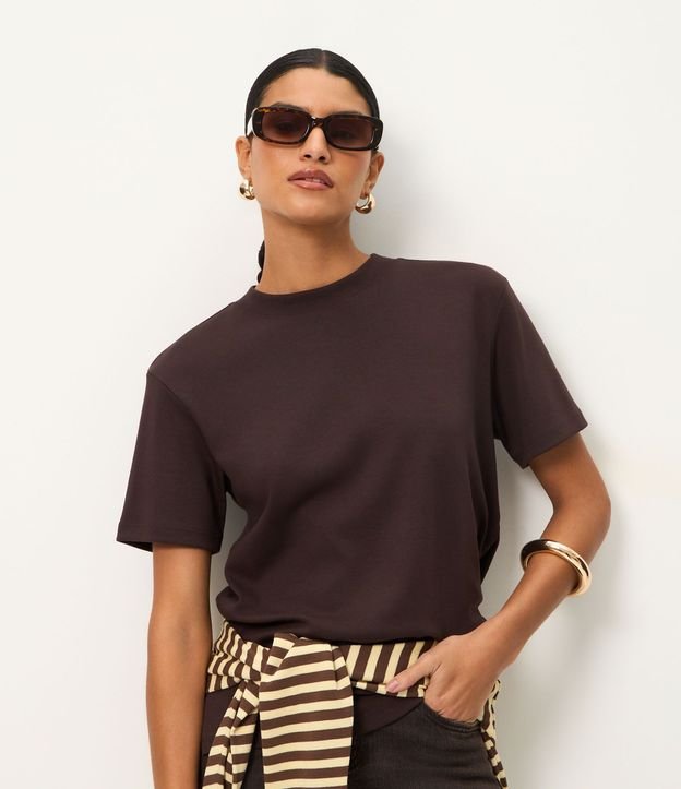 Remera T-Shirt en Suedine Básica 3