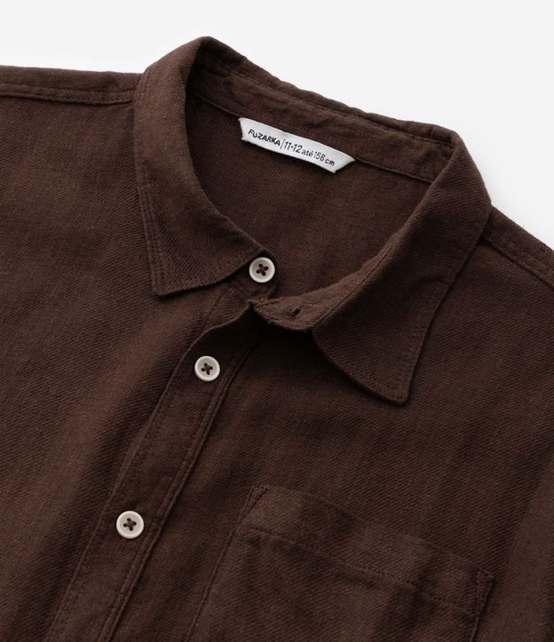 Camisa Infantil en Viscolino con Bolsillo - Talle 5 a 14 años 7