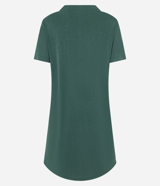 Vestido T-Shirt en Media Malla con Bolsillos 7