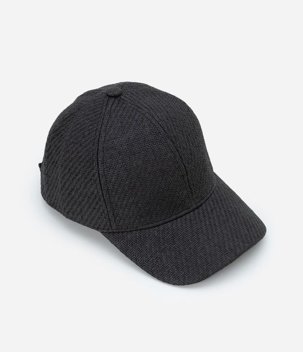 Gorra Aba Curva en Paja de Papel