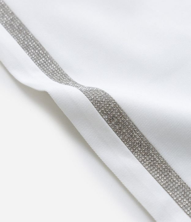 Pantalón Wide Leg Infantil en Sarga con Aplicación de Brillos- Talle 5 a 14 años 9
