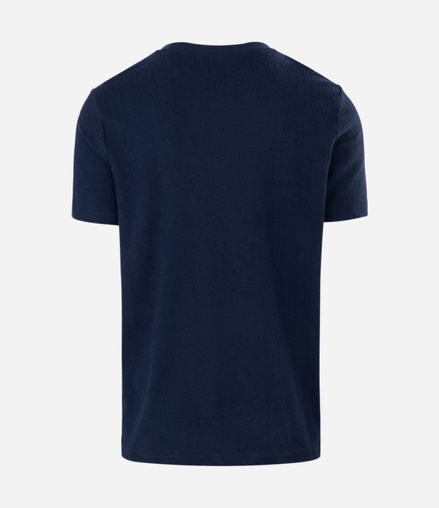 Remera Slim en Algodón Texturizada 6