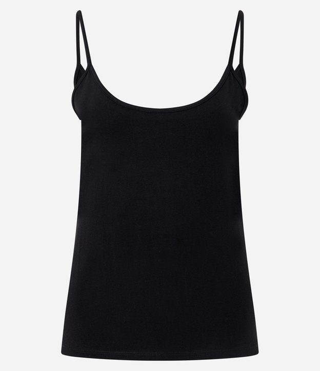 Blusa Básica de Bretel Fino en Algodón Peruano 5