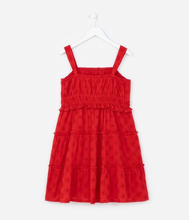 Vestido Marias Infantil en Laise con Elástico en el Busto  - Talle 5 a 14 años 4