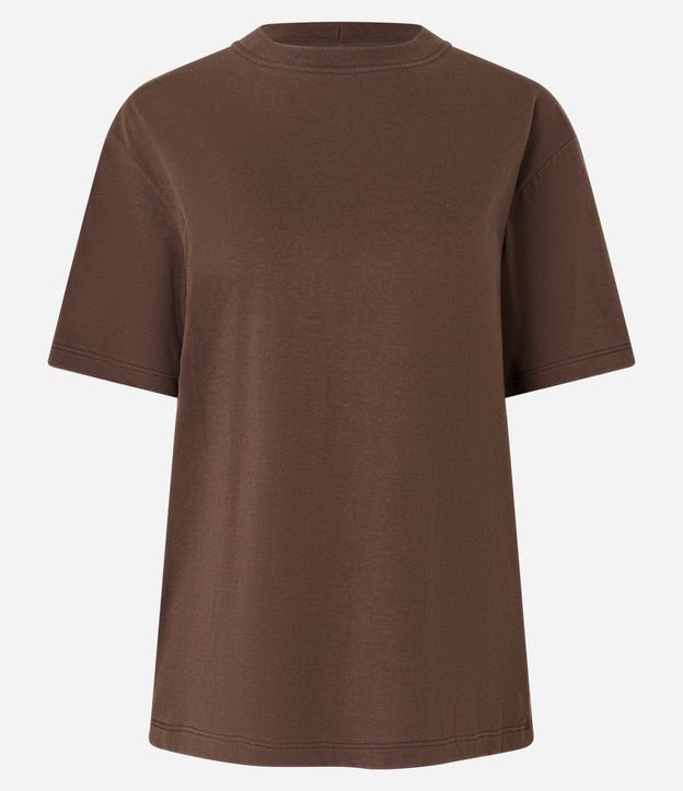 Remera en Algodón con Cuello Redondo 6