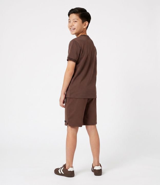 Remera Infantil Texturizada con Viés Contrastantes - 5 a 14 años 3