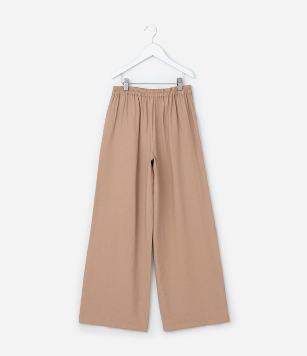 Pantalón Wide Leg Infantil en Sastrería con Pliegues - Talle 5 a 14 años 2
