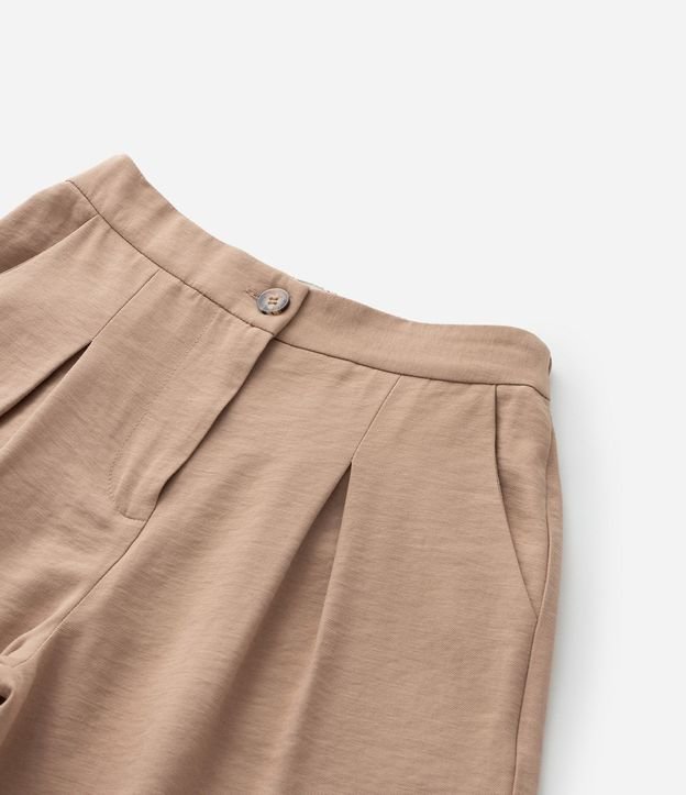 Pantalón Wide Leg Infantil en Sastrería con Pliegues - Talle 5 a 14 años 5