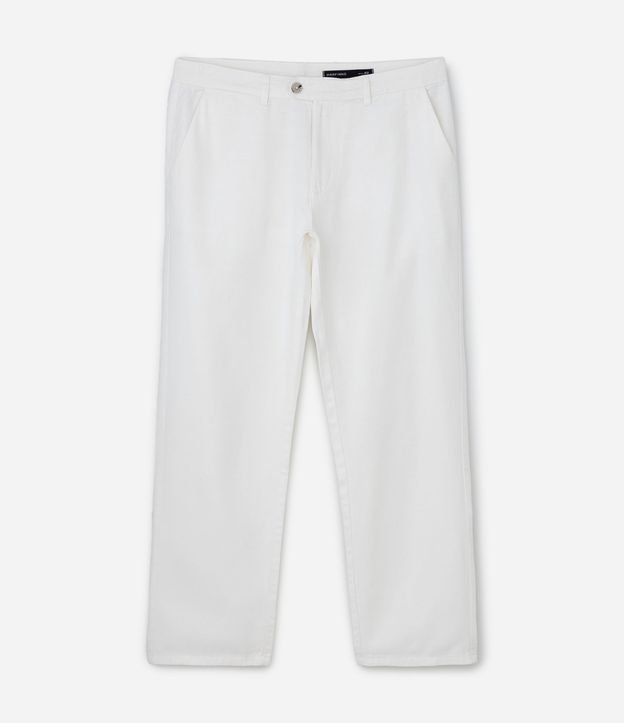 Pantalón Recto en Liocel con Bolsillos Sastre 6