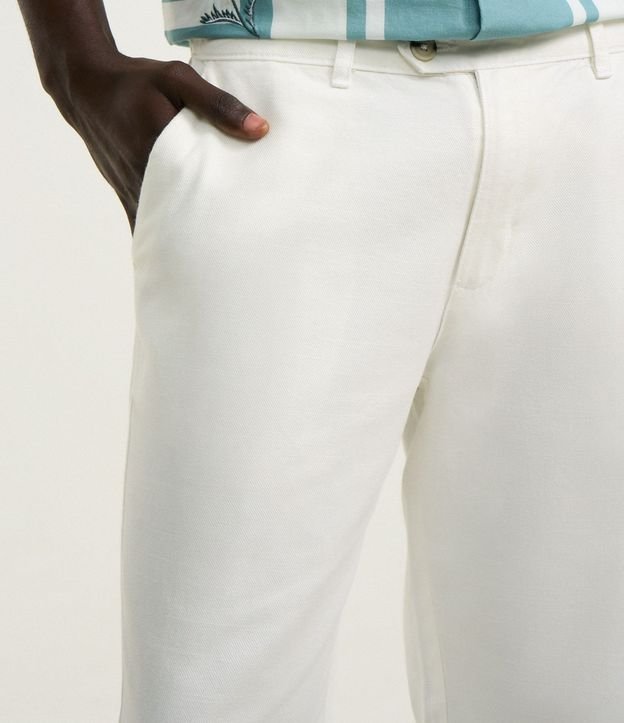 Pantalón Recto en Liocel con Bolsillos Sastre 4