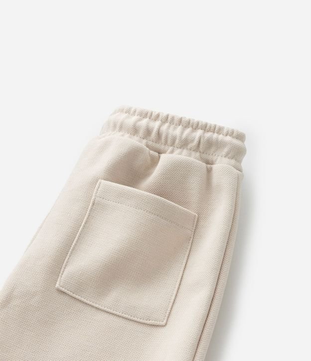 Pantalón Infantil en Piquet con Recortes - Talle 1 a 6 años 6