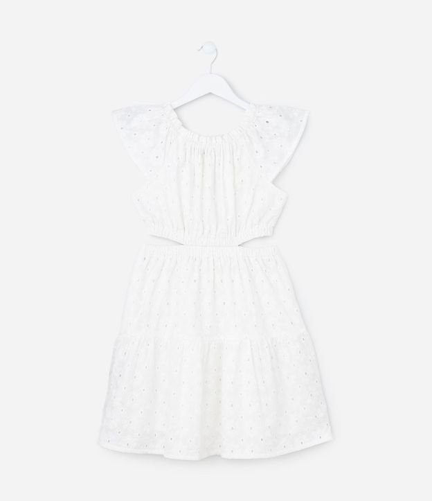 Vestido Marias Infantil en Laise con Cut Out - Talle 5 a 14 años 3