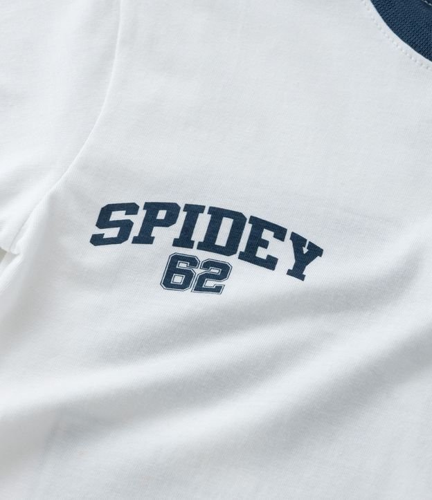 Remera Infantil Estampa Frente y Espalda Spidey - Talle 2 a 8 años 6