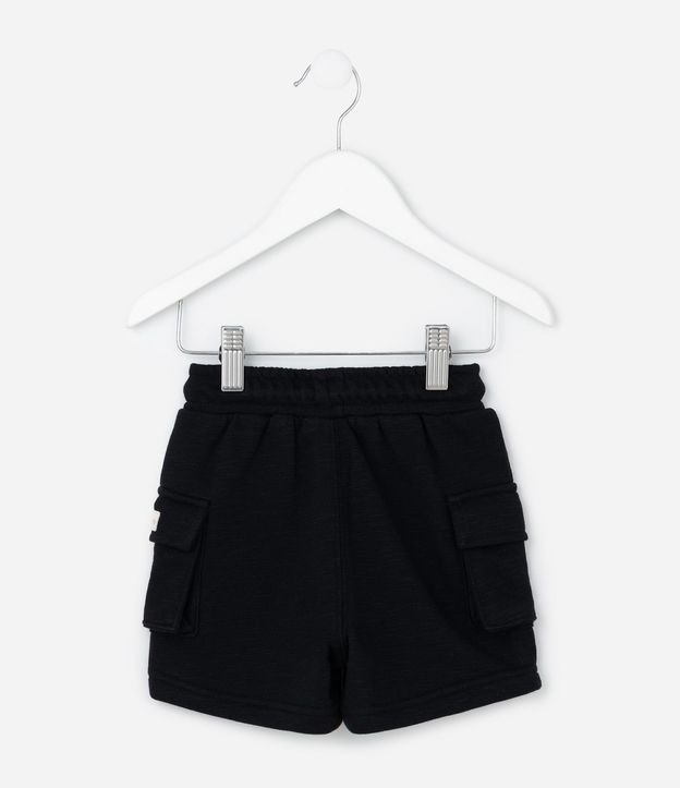 Bermuda Infantil en Algodón con Bolsillo Cargo - Talle 1 a 6 años 4