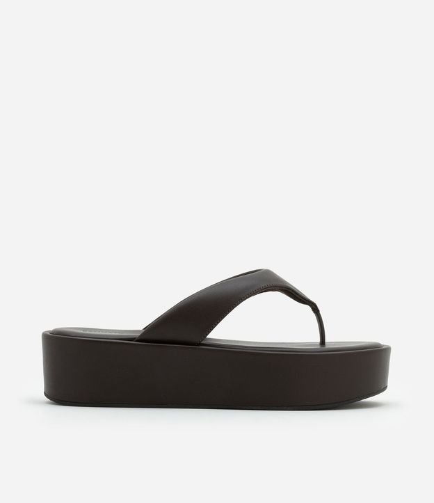 Ojota Flatform con Tiras Anchas 2