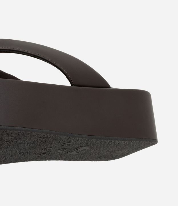 Ojota Flatform con Tiras Anchas 5