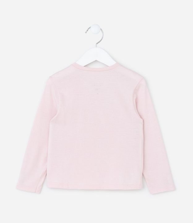 Blusa Infantil en Algodón Estampa Torrada - Talle 1 a 6 años 2