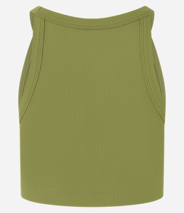 Blusa en Rib con Cuello Halter 8