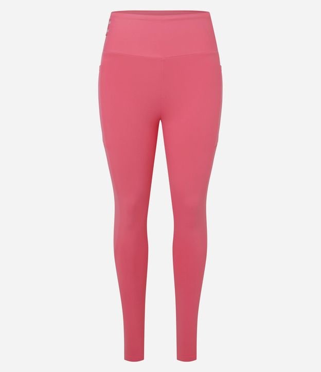 Pantalón Legging Deportiva en Microfibra con Bolsillo Lateral y Elástico Porta Remera 5