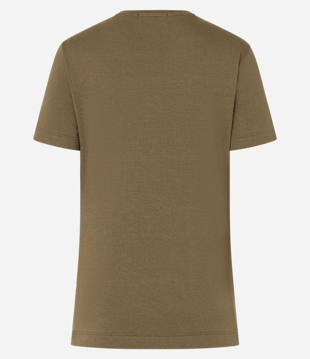 Blusa Básica en Viscosa con Escote Redondo 11