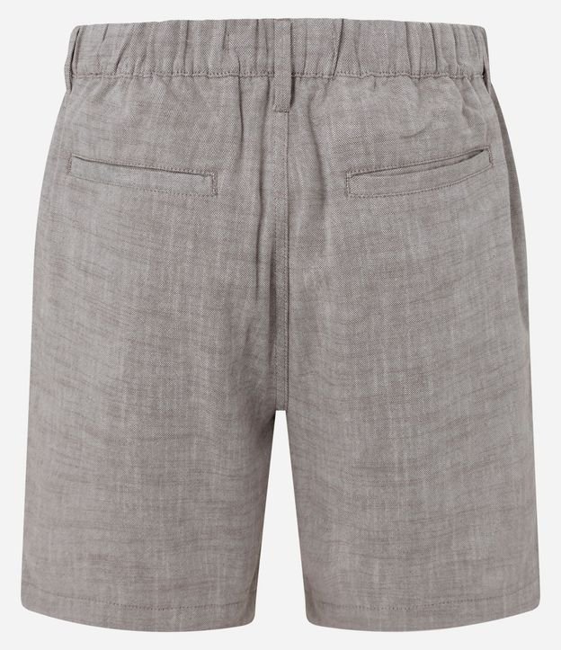 Bermuda en Oxford con Cintura Ajustable 6